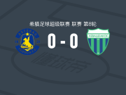 阿斯特拉斯特里波利斯0-0莱瓦贾科斯，难分伯仲