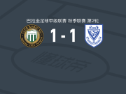 鲁维奥尼尤1-1阿梅利亚诺，马塞洛-阿科斯塔先拔头筹，Estivel Moreira救主