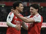 近期已显疲态，本赛季英超中赖斯和苏比门迪总共跑了596km