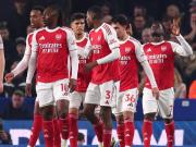 阿森纳本赛季英超10次净胜1球，队史同期仅次于03/04赛季