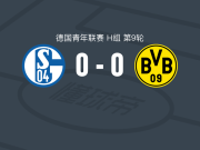 沙尔克04U19 0-0多特蒙德U19，双方鏖战90分钟未分胜负