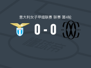 拉齐奥女足0-0科莫女足，双方握手言和