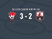 布勒3-2逆转格朗德萨孔内，mathis giordano双响，liburn azemi破门