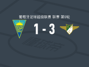 莫雷拉人3-1埃斯托里尔，尼莱-约翰、蒂亚戈-安德拉德破门