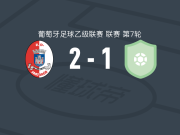 桑塔雷2-1逆转塞尔纳切维多利亚，布鲁诺-索萨1射1传，莫尔多莫破门