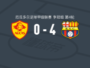 巴塞罗那SC4-0大胜奥卡斯，路易斯-卡诺双响，达米安-迪亚斯破门