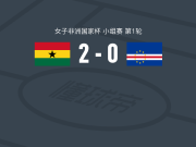 加纳女足2-0佛得角女足，博阿杜瓦破门