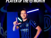 官方：泽林斯基当选国米2月最佳球员