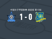 广东体彩粤湛女足1-0浙江杭州女足B队，梁迪打进全场唯一进球