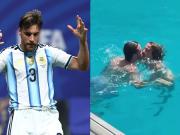 Relax, Marca: Tagliafico goes on vacation in Greece after playing for Argentina in the World Cup.