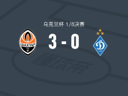 顿涅茨克矿工3-0大胜基辅迪纳摩，阿利松建功，伊萨克破门
