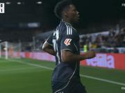 首开记录，楚阿梅尼自2024年4月以来首次在西甲进球