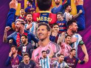 懂球帝海报：梅西900球里程碑！