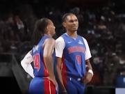 活塞97-89击退黄蜂，坎宁安30+5+7，米勒空砍31分