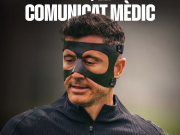 巴萨官方：此前眼眶受伤的莱万已获得队医出战许可