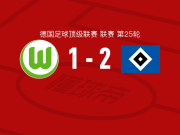 汉堡2-1逆转沃尔夫斯堡，东佩点射，卢卡-武什科维奇点射