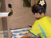 A female social media influencer who had previously experienced racial discrimination from Mexicans sparked controversy by using a Messi jersey as a rag.