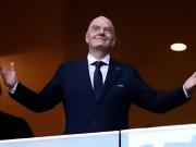 Bild: Infantino loves to curry favor with the powerful; FIFA paid his daughter €52,000 in tuition fees.