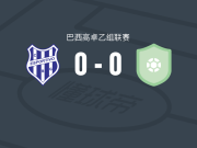 艾斯波蒂沃0-0瓜拉尼RS，秋色平分