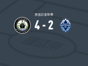 塔科马反抗军4-2白帽，Edson Carli点射破门，Rafael Jauregui建功