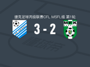尤尼科夫3-2逆转卡尔维纳二队取捷丙3连胜，simon michalik破门，Tomas Komenda建功