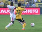 半场战报：西海岸1-0海牛，彭欣力破门，南松进球被吹