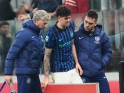 米体：国米将重新评估巴斯托尼伤势，最乐观的情况是休息两天