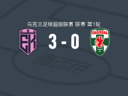 杜纳伊夫齐3-0大胜基辅奥布隆，华基内特梅开二度，M. Myronyuk破门