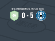 西格玛奥罗莫斯B队5-0狂胜威瑟汀取捷丙5连胜