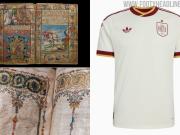 西班牙世界杯客场球衣曝光：设计灵感来自西班牙古典文学手稿