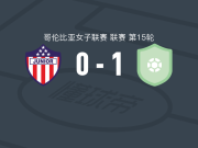 Atlético Bucaramanga1-0巴兰基亚青年女足，B. Niño一击制胜