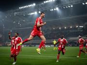  半场：拜仁3-0亚特兰大，奥利塞、格纳布里传射，斯塔尼希奇破门