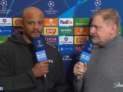 孔帕尼：球员们今天表现非常出色，最重要的是要敢于信任他们