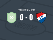 雷科莱塔后备队0-0亚松森国民后备队，势均力敌