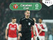 官方：彼得-班克斯将执法英联杯决赛阿森纳vs曼城