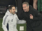  说了啥？药厂进球后药厂主帅马上找到阿森纳定位球教练乔弗尔