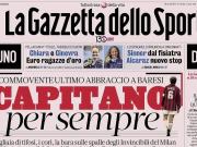 米体：送别巴雷西，3000多名米兰球迷到场致意
