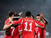 欧冠种子队1/8决赛首回合仅拜仁取胜，其余7队2平5负