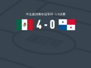 墨西哥U20 4-0大胜巴拿马U20，Diego Ramírez、Yohan Orozco破门