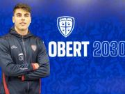 官方：卡利亚里与斯洛伐克国脚后卫奥伯特续约到2030年