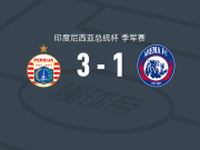 佩西加雅加达3-1阿雷马，Victor Dethan建功，阿卜杜勒马南破门