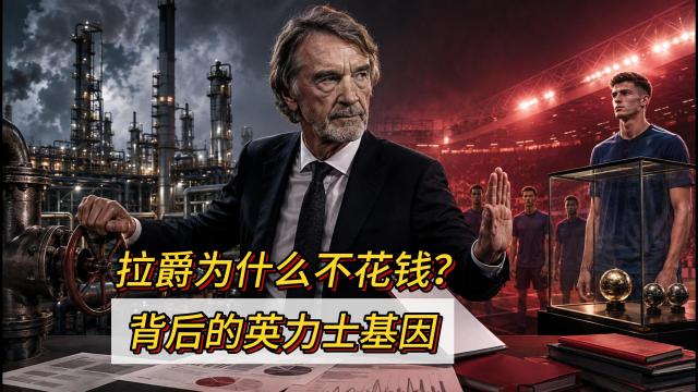 11:50拉爵为什么不愿花钱？曼联“抠门式引援”背后的英力士基因天气很热812 播放