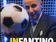 Danish media's modified version of a popular song mocks Gianni Infantino: "A football parasite, drinking Saudi oil like he's drinking cappuccino."