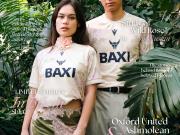  全晋旴为牛津联特别版T恤拍摄写真。“In Blo...