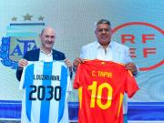 马卡：阿根廷逐渐接受在伯纳乌参加欧美杯，下周一或最终确定