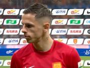  肯帕努：我们把训练中的战术做到了最好，感谢热情的重庆球迷