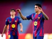 精彩进球，坎塞洛斩获回归巴萨后的首粒进球