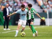 半场：贝蒂斯0-1塞尔塔，胡特格拉首开记录