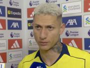  里沙利松：我喜欢对阵强队，这对我来说是一个很好的机会