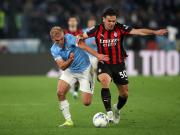 此前9胜5平，米兰不敌拉齐奥后联赛14场客场不败被终结